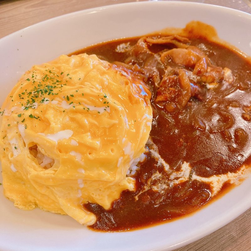 ふわとろオムハヤシ(ドリア＆グラタンなつめ)