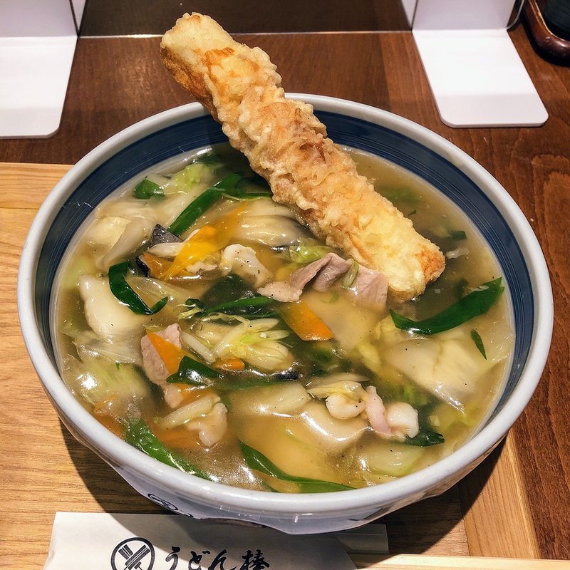 ちゃんぽんうどん(うどん棒 大阪本店 )