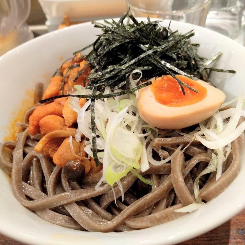 とり辛味そば（冷・温）(酢重正之・楽)