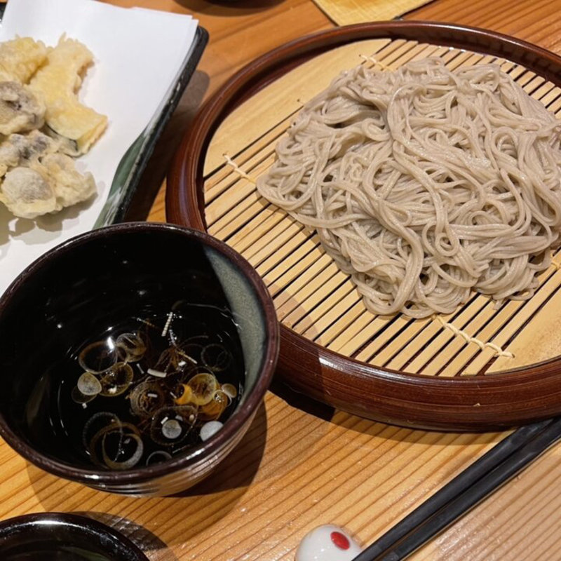 野菜天ざる(浜町 かねこ)