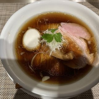 醤油そば+味玉(中華そば成城青果)