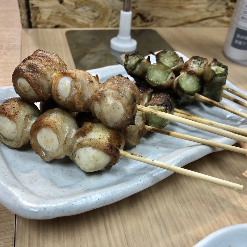 うずら巻き(【やきとり持ち帰りと肉焼き酒場】炭焼きキッチン肉あらい原田店)