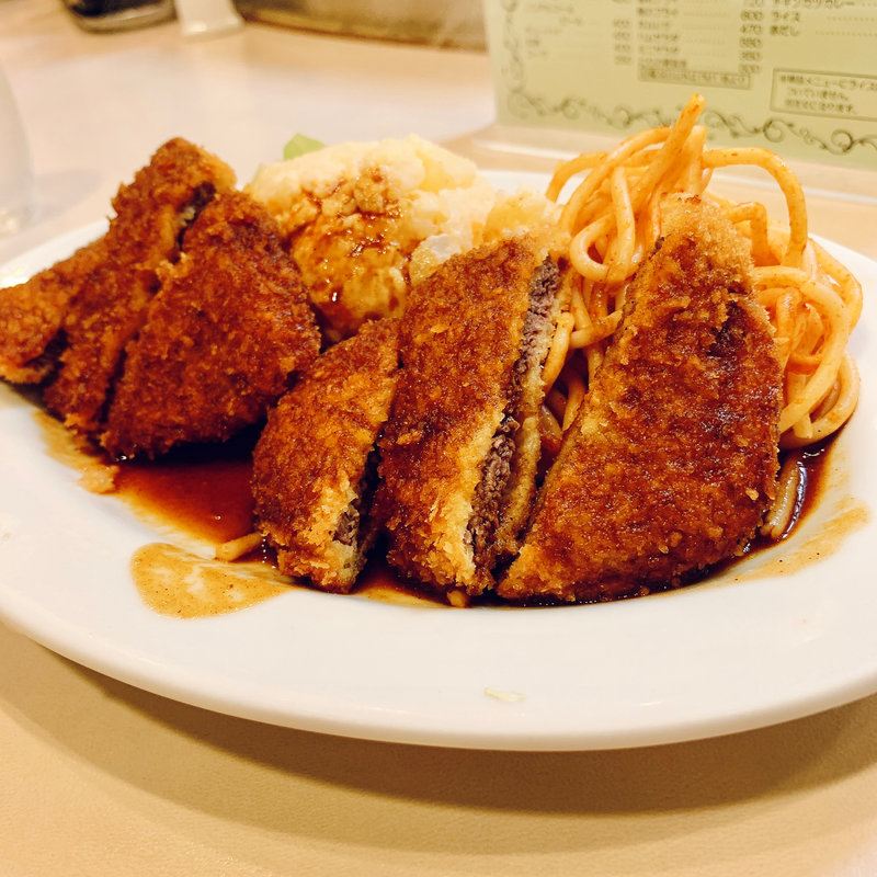 ビフカツ(洋食 おなじみ )