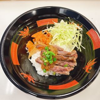 特選牛ハラミ丼ミニ(ラーメン専科 竹末食堂)