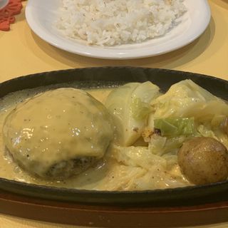 吉祥寺ハンバーグ（Bセット）(吉祥寺バーグ)