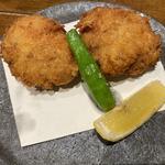蟹たっぷりクリームコロッケ(なきざかな)