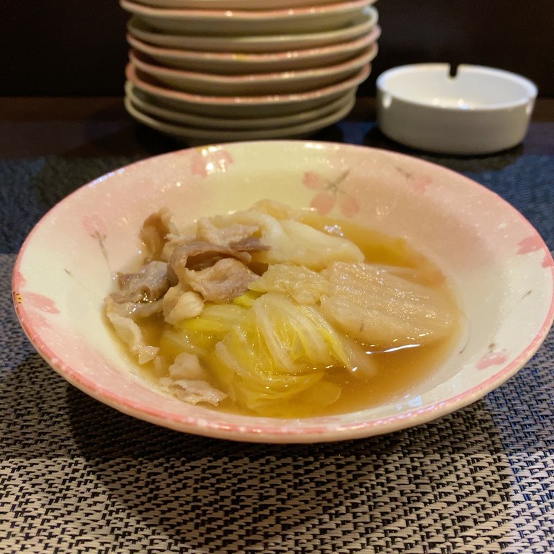 白菜と豚肉の煮物(垂涎の的 たまり場)