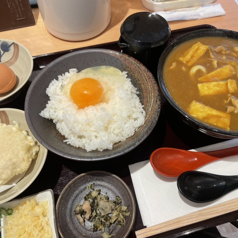 平飼い卵歩荷を使用した卵かけご飯セット(純愛カレーうどんなでしこ~長女~)