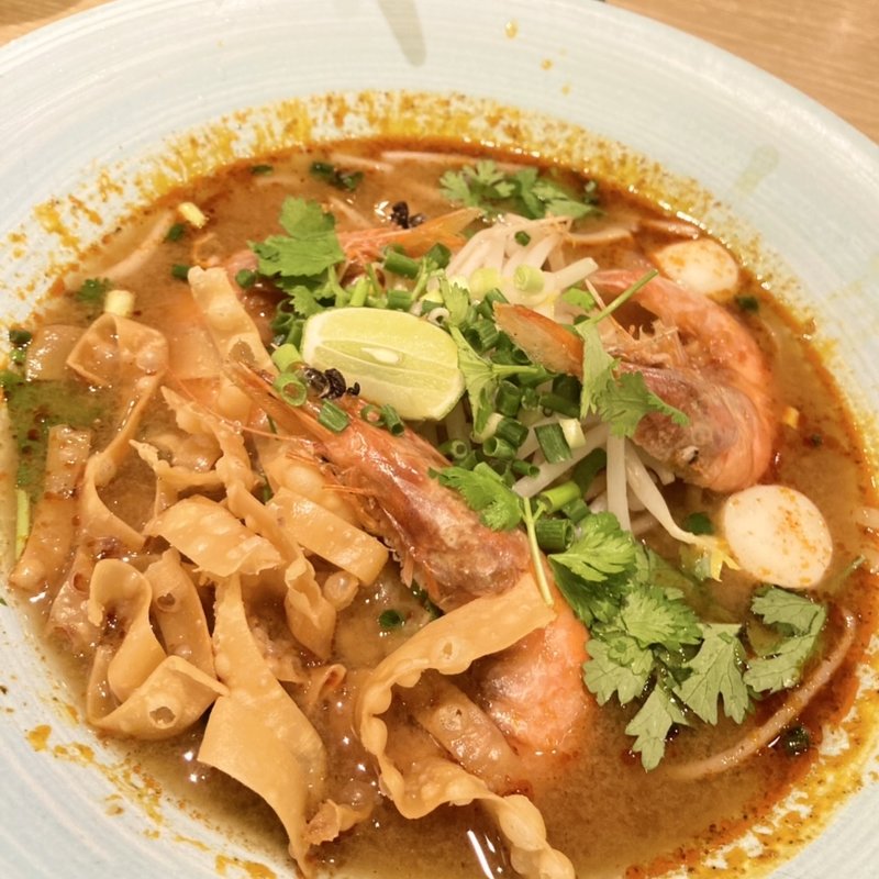 トムヤムヌードル(マンゴツリーカフェ大阪)