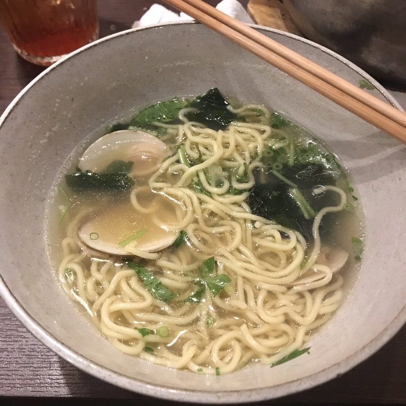 〆のラーメン(貝賊 （カイゾク）)