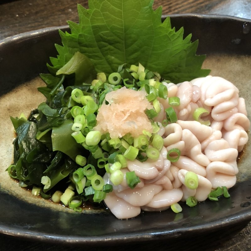 あん肝ポン酢(食楽)