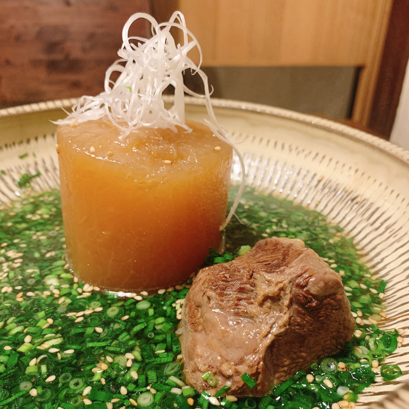 牛ホホ肉と大根煮込み(たべごとや 艸)