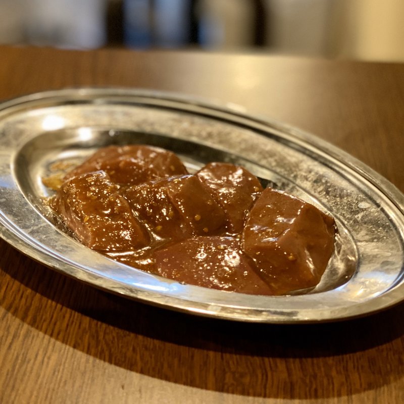 極上レバー(大衆ホルモン・やきにく 煙力 東岡崎駅前店)