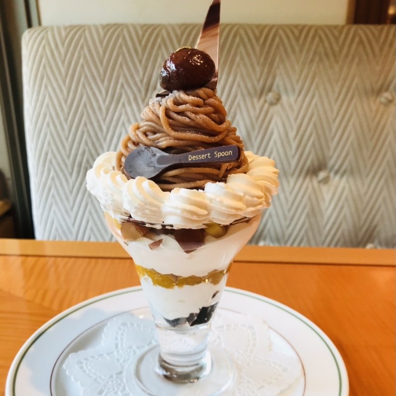 モンブランパフェ(コーヒーハウス ザ・カフェ)