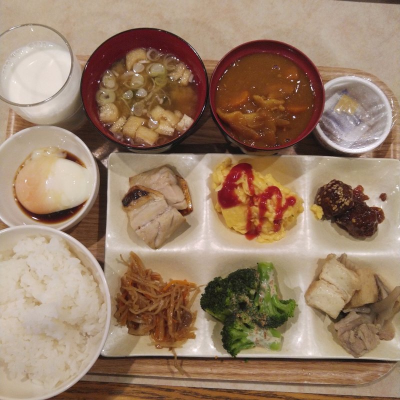 朝食バイキング(ホテルクラウンヒルズ福島 )