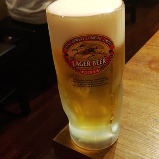 生ビール(やきとん・地酒　こたろう)