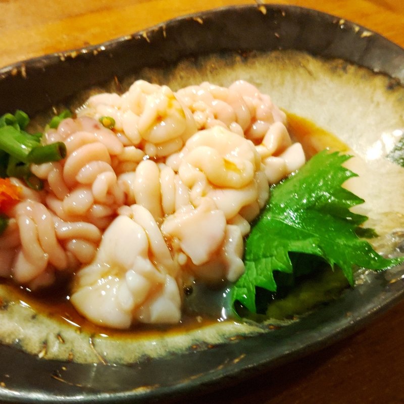 白子ポン酢(やきとん・地酒　こたろう)