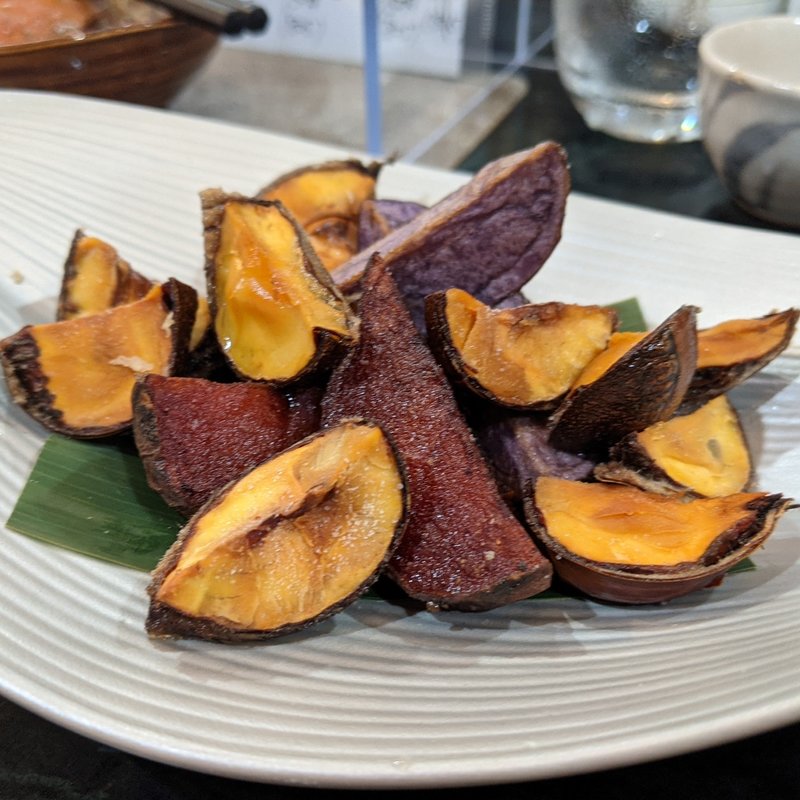 栗と芋のから揚げ(ささめ)