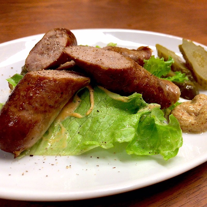 ソーセージの燻製(ワイルドハーブ(WiLD HERB))