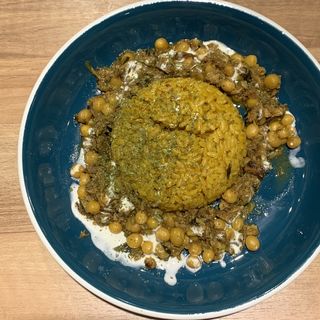 小松菜とひよこ豆のスパイスポークカレー(Nii)