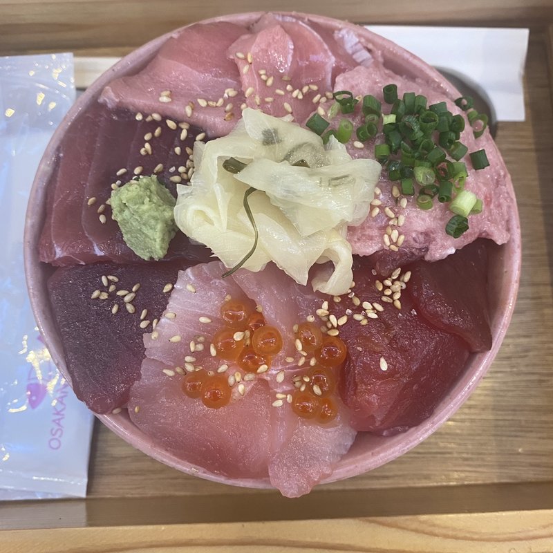 トロとろとろ丼(熱海銀座 おさかな食堂)