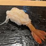 北海道ボタン海老(鮨 波づき)