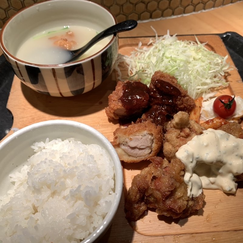 チキン味噌カツとチキン南蛮(おでん かしみん)