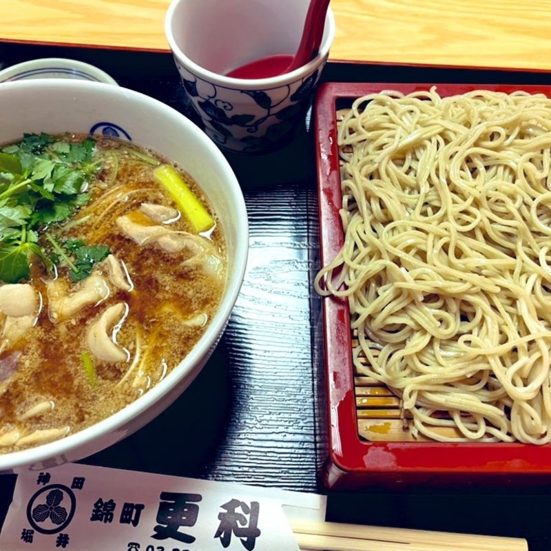 豚肉汁せいろそば(神田錦町 更科)