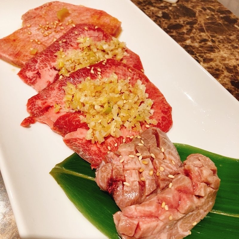 牛タン3種食べ比べ盛り（2人前）(白李 燦 本通店 （ハクリ サン）)