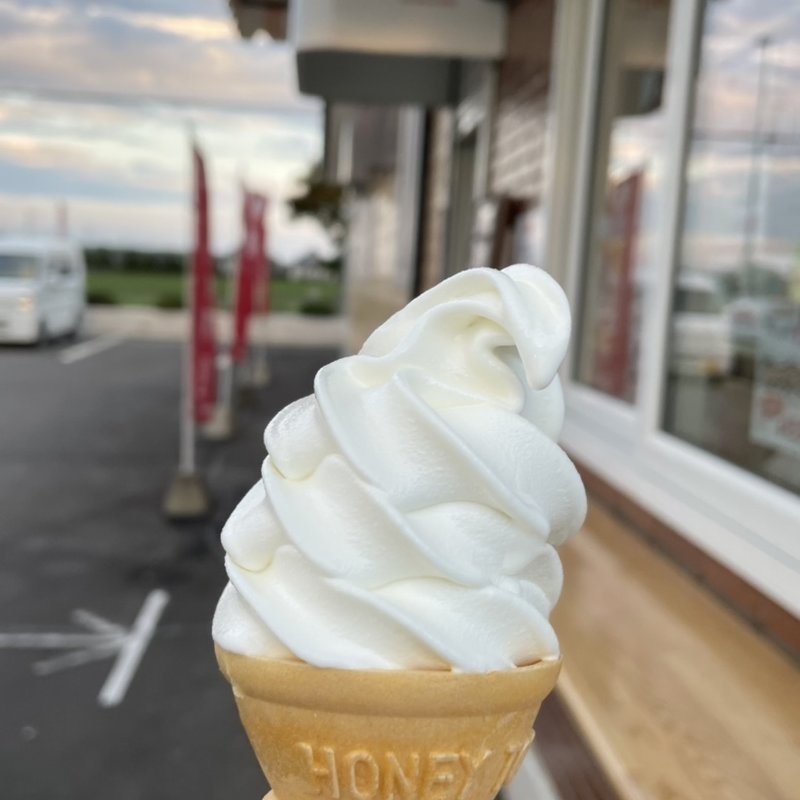 ソフトクリーム　ミニ(芽室町農協あいす屋)