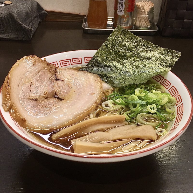 極昆布肉入り中華そば(限定)(博多とんこつ 豚の足跡)