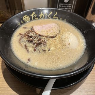 ラーメン 三番釜(濃厚博多豚骨 たかくら 武蔵小杉店)