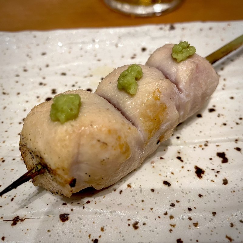 炙りささみ(黒澤惣三商店 炭火)