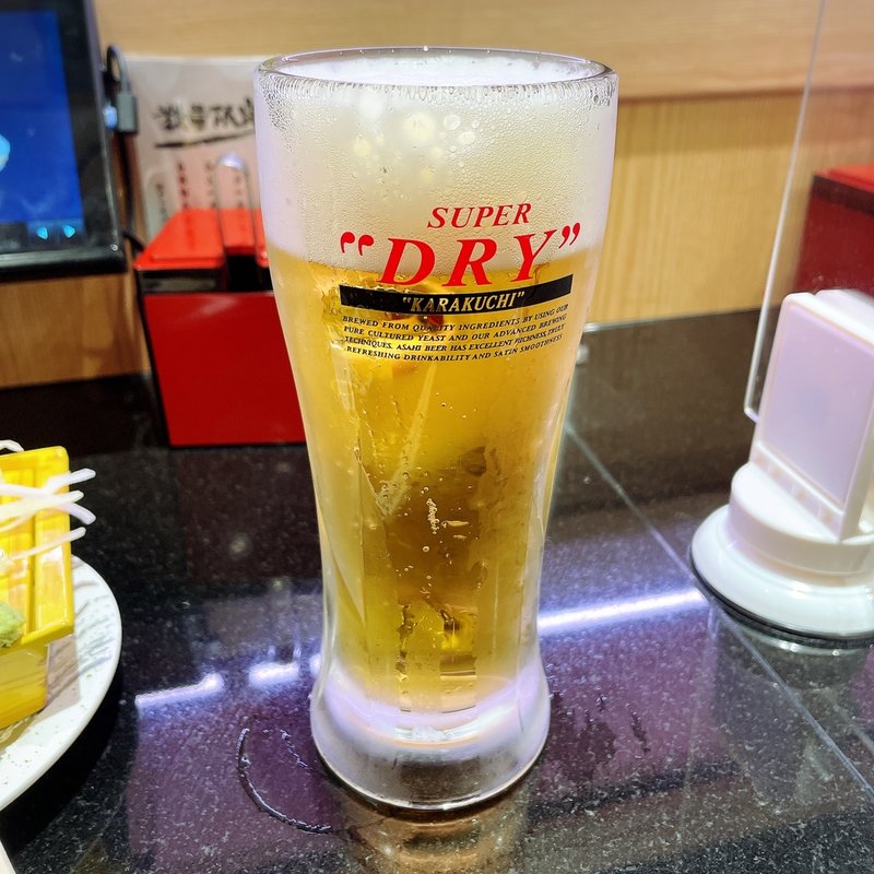 生ビール(寿司活 ＧＥＭＳ中目黒店)