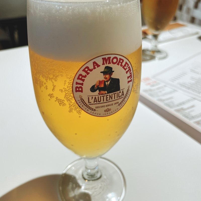 MORETTI(イータリー銀座店 LA PASTA e LA PIZZA)