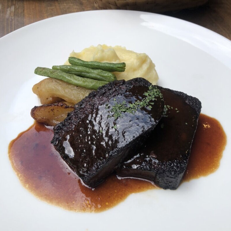 ブーダンノワールのテリーヌ仕立て(ル・クロ・モンマルトル)