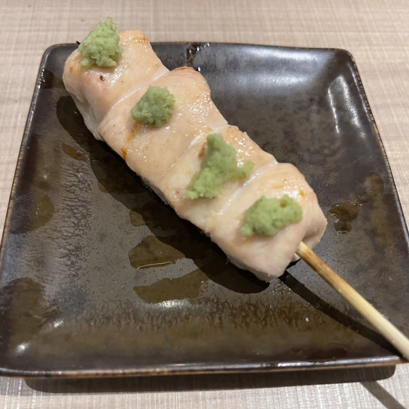 ささみ　わさび(鳥番長 月島店)