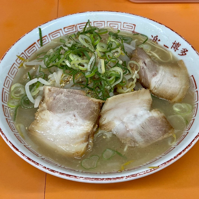もやしラーメン(一楽ラーメン 名島本店)