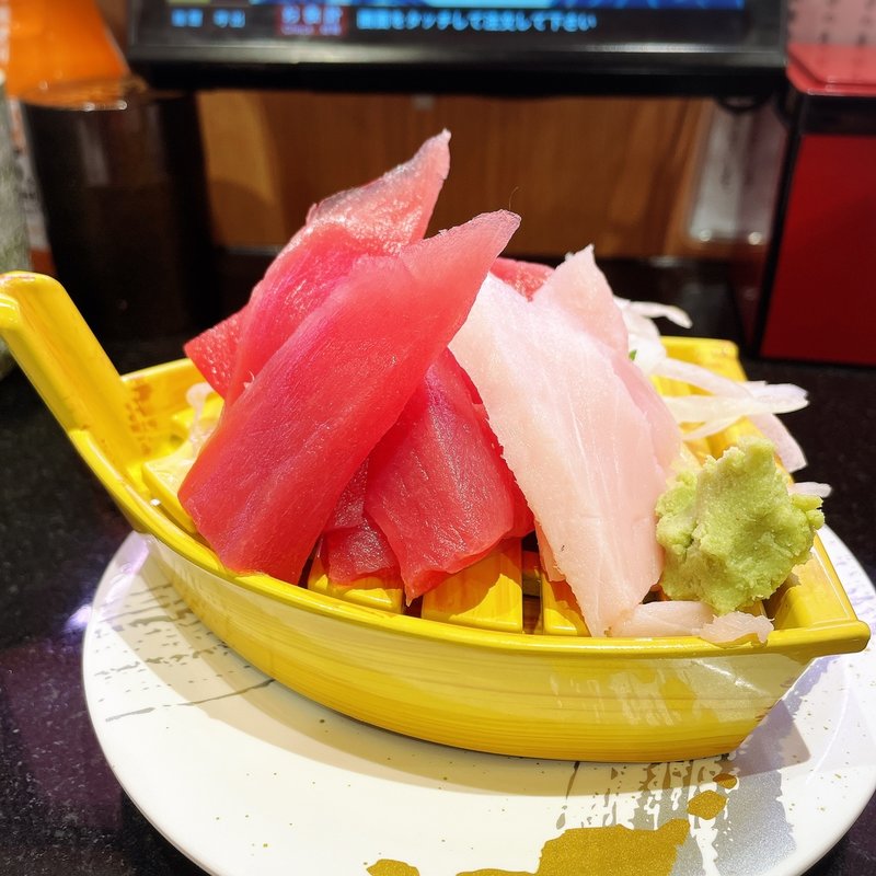 刺盛り まぐろ3種(寿司活 ＧＥＭＳ中目黒店)