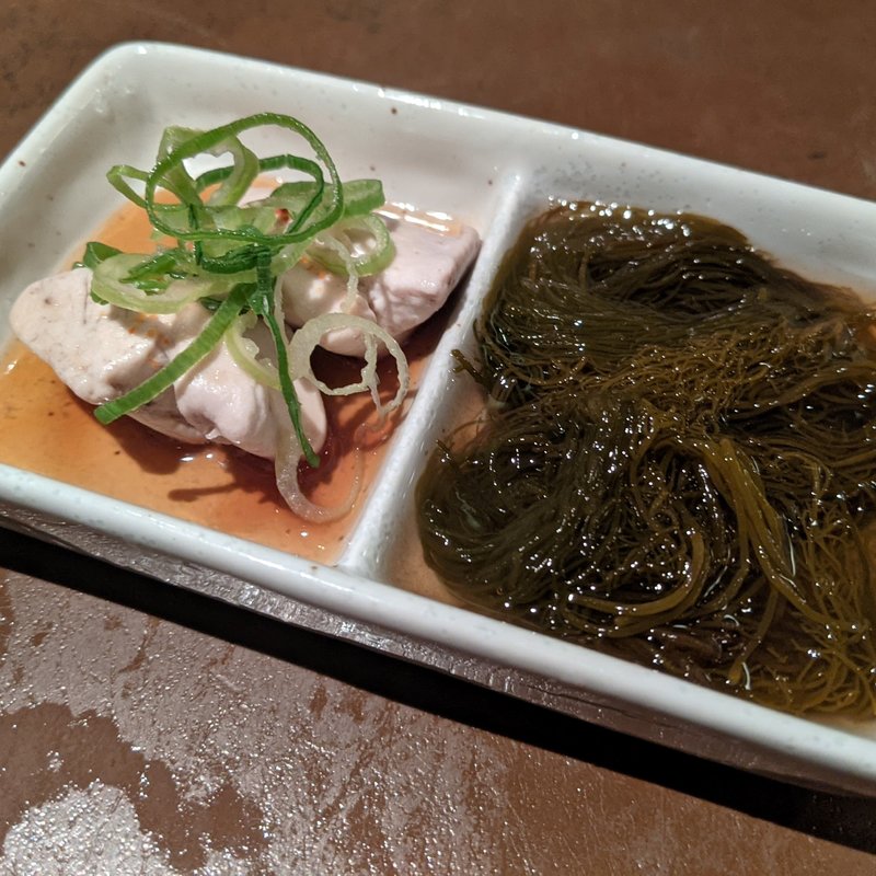 能登産秋鮭白子、能登産もずく(産直屋 たか)