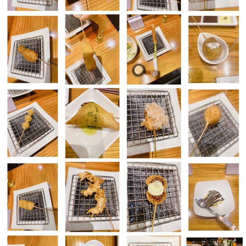 おまかせコース(北新地 串柾)