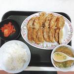 餃子定食ダブル