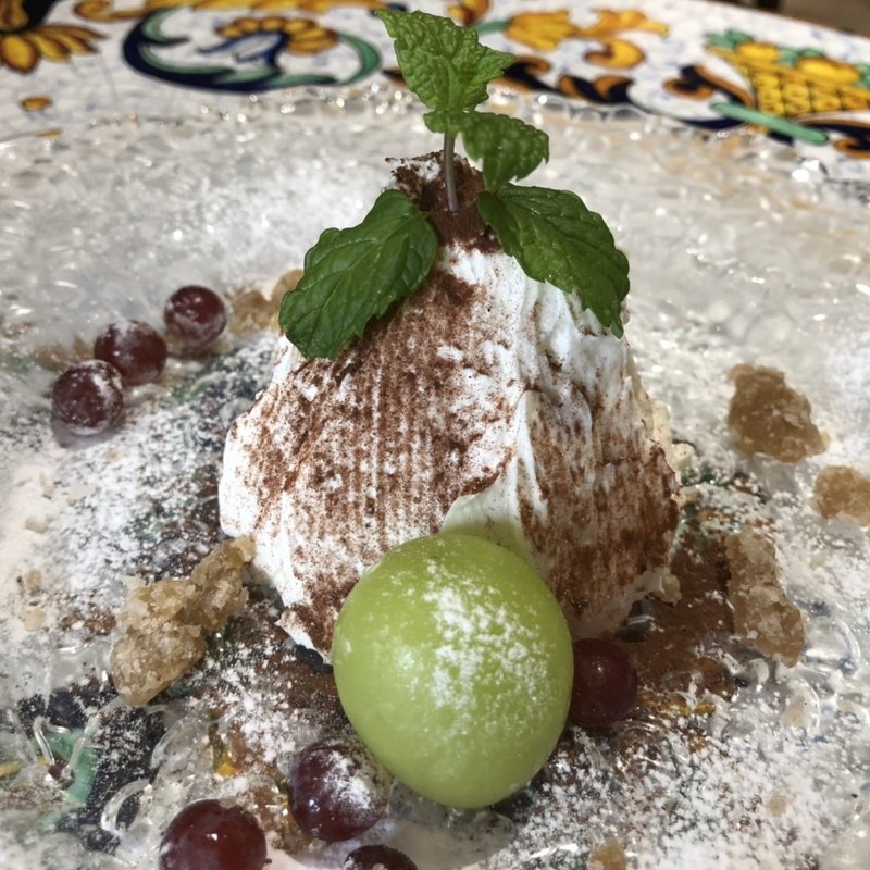 イタリア栗のモンブラン(ピッツェリア エ オステリア パドリーノ )