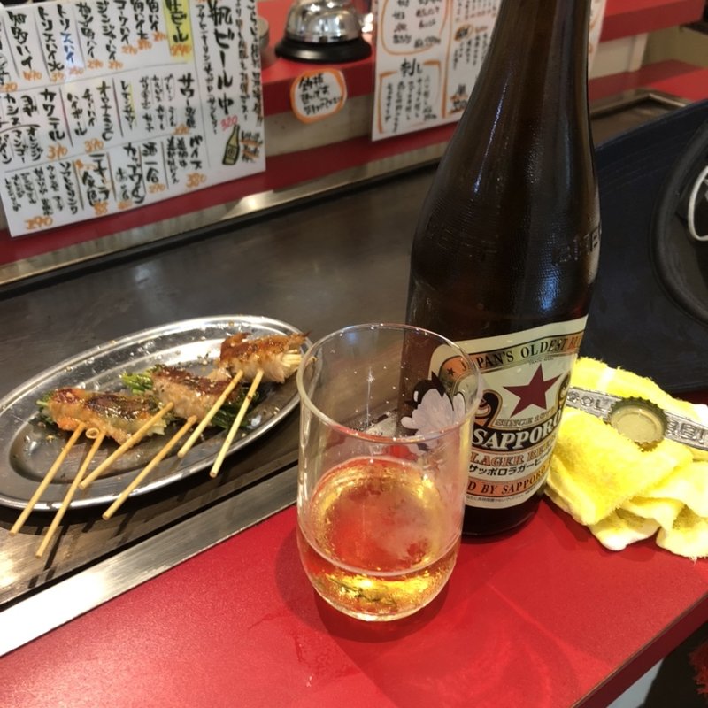 豚バラ野菜巻き串　3本(なかや商店)