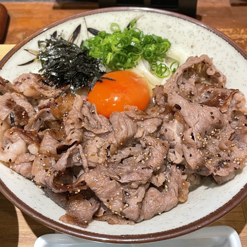 ビフ玉うどん(うどん棒 大阪本店 )