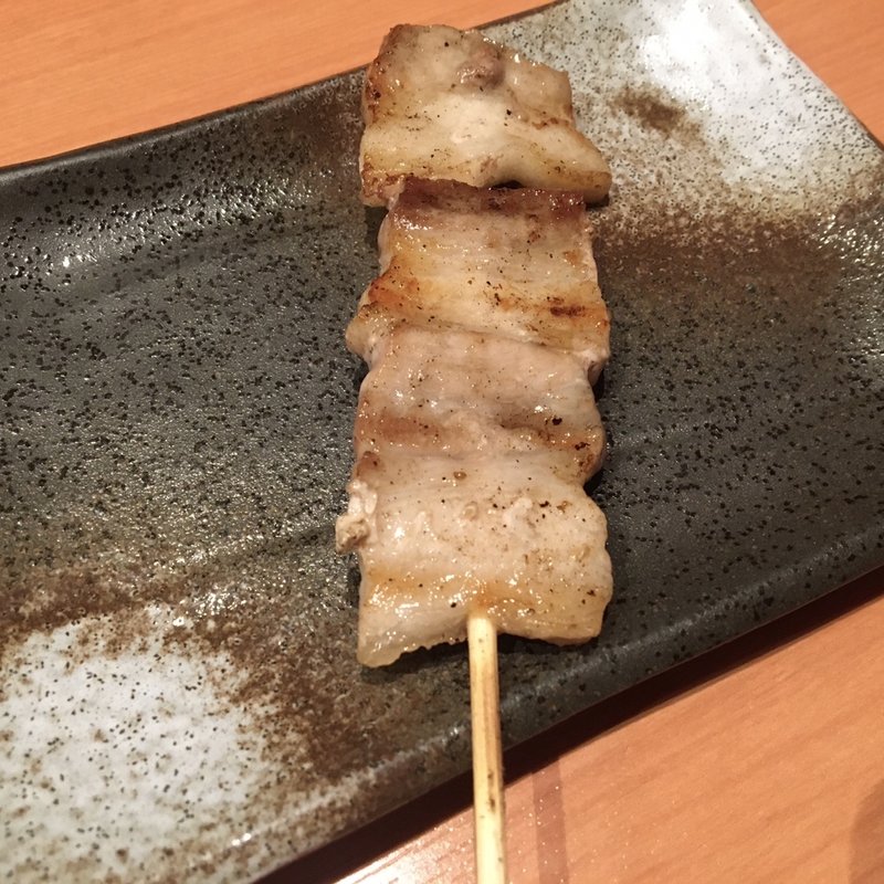 豚バラ(八剣伝 JR北山駅前店)