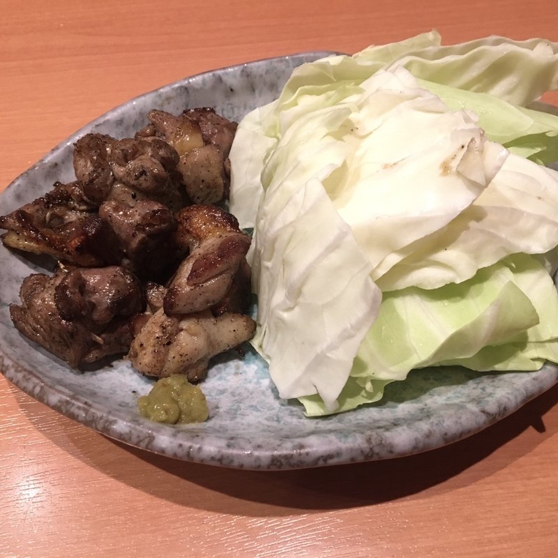 親どり炭火焼き(八剣伝 JR北山駅前店)