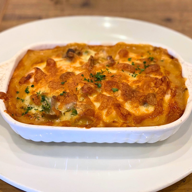 濃厚海老のクリームドリア(洋食堂なか田)