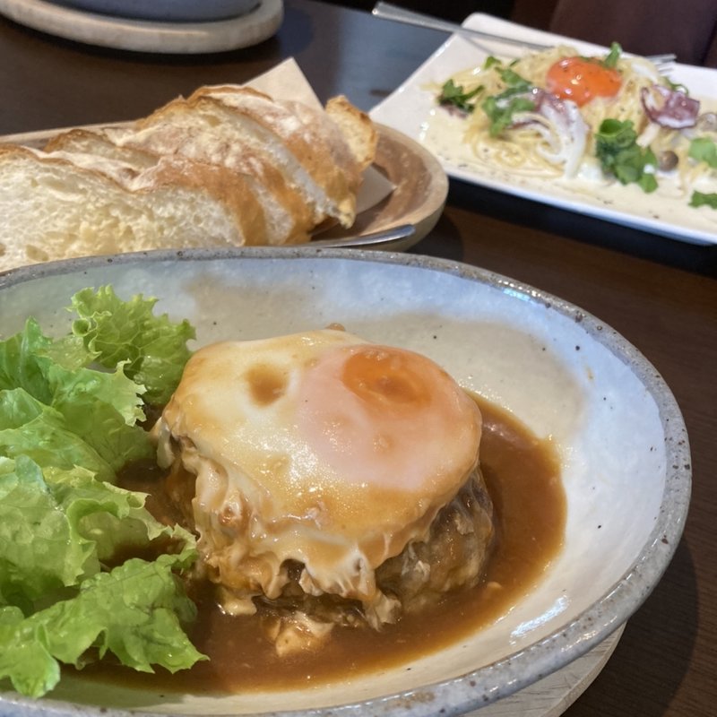 ハンバーグ(ちょこちょこcafe)