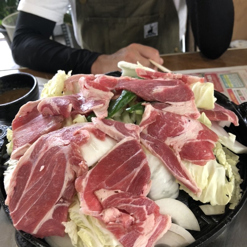 ジンギスカンセット(ジンギスカン食堂 )